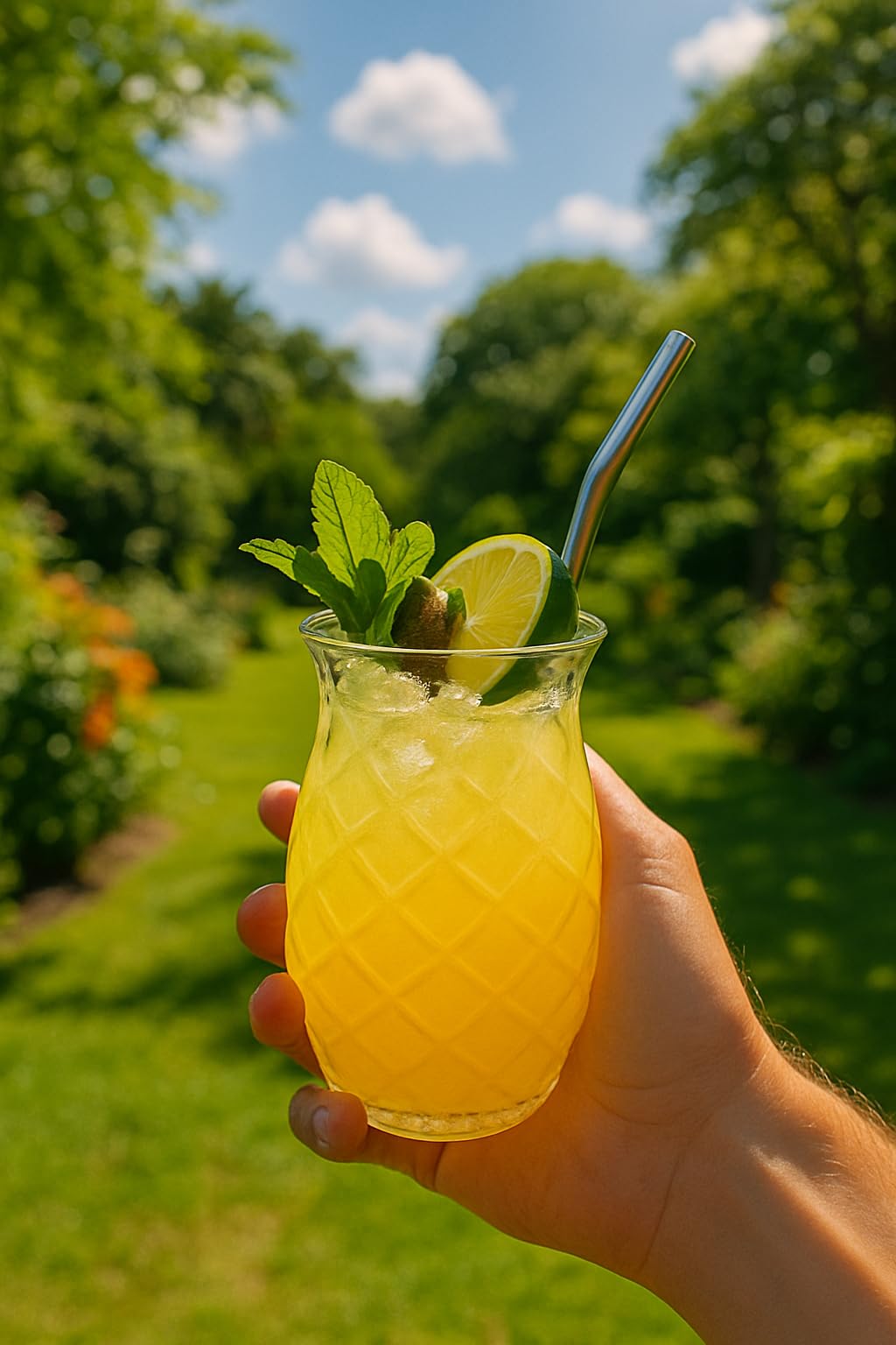 Bicchiere da cocktail/Tiki Ananas Bicchiere - 400 ml - 6 pezzi
