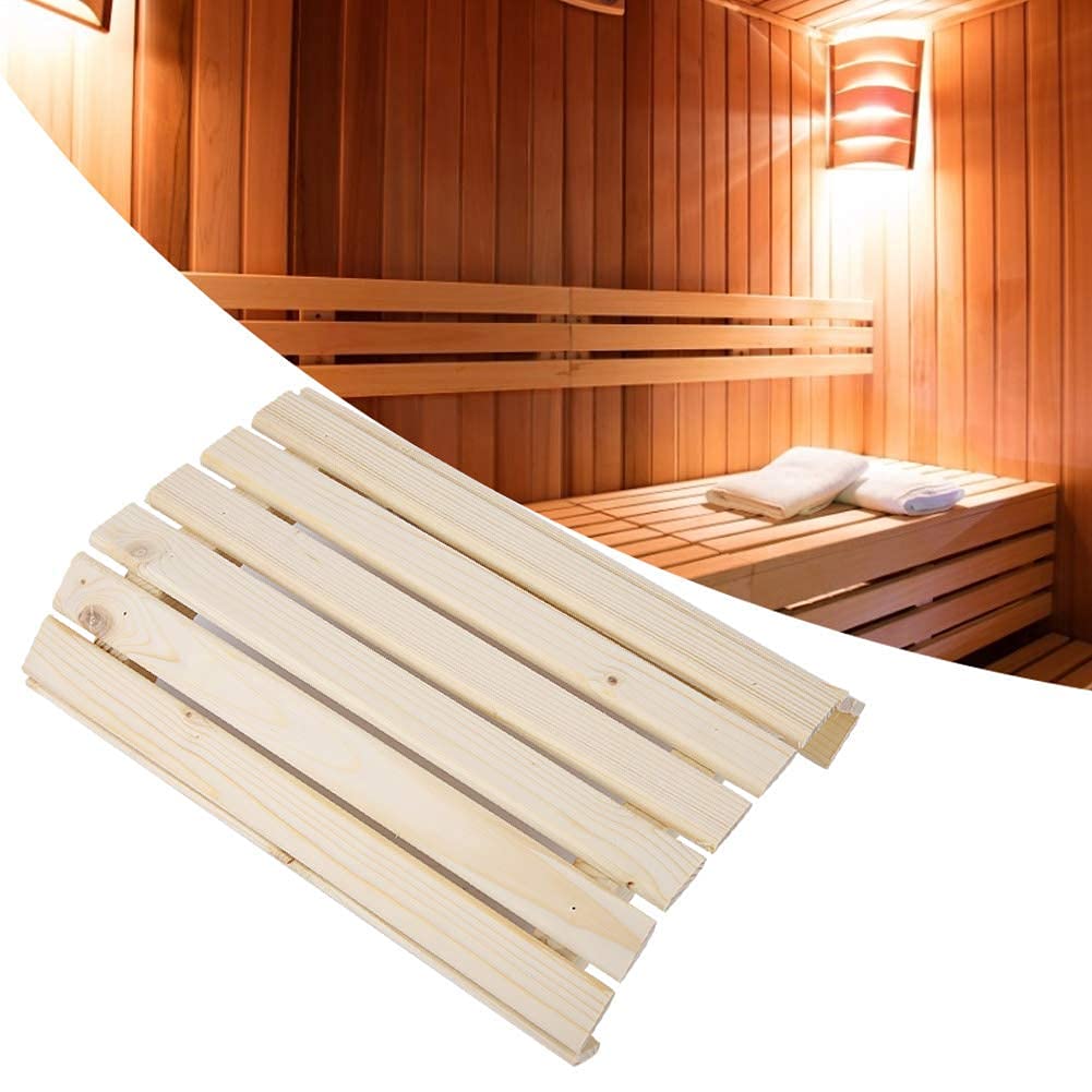 HERCHR Sombras de lámpara de Sala de Sauna, Cubierta de luz de Madera antiexplosión Accesorios de Suministros de Sauna