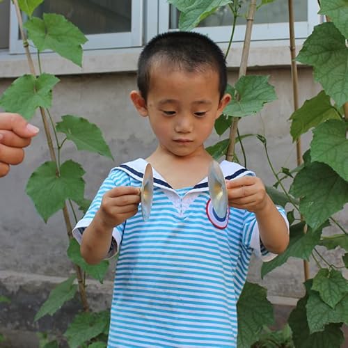 image for Yosoo Health Gear 6 in. Fine Polished Brass Finger Cymbals for Rhythm 