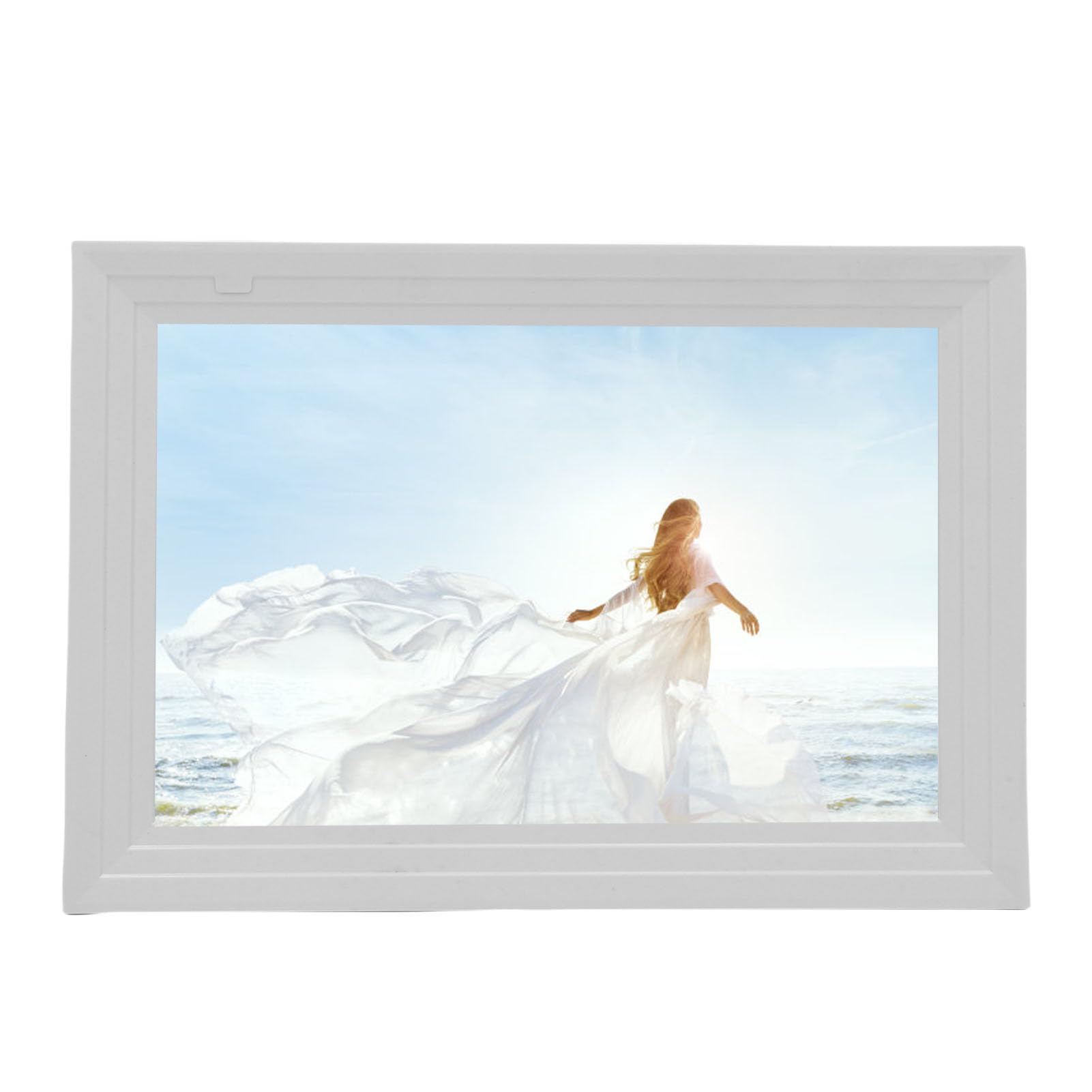 Sonew Cornice Digitale da 10. Pollici Cornice per Foto Digitale con Rotazione Automatica con Memoria WiFi da 32 GB per la Condivisione dell'APP Uhale Regalo Display Domestico