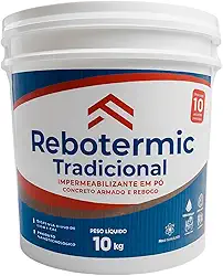 Aditivo Impermeabilizante Em Pó 10 Kg Para Concreto E Reboco Hidrofugação Total Bloqueia Umidade Capilar Substitui Cal E Liga Ideal Para Obras Internas E Externas