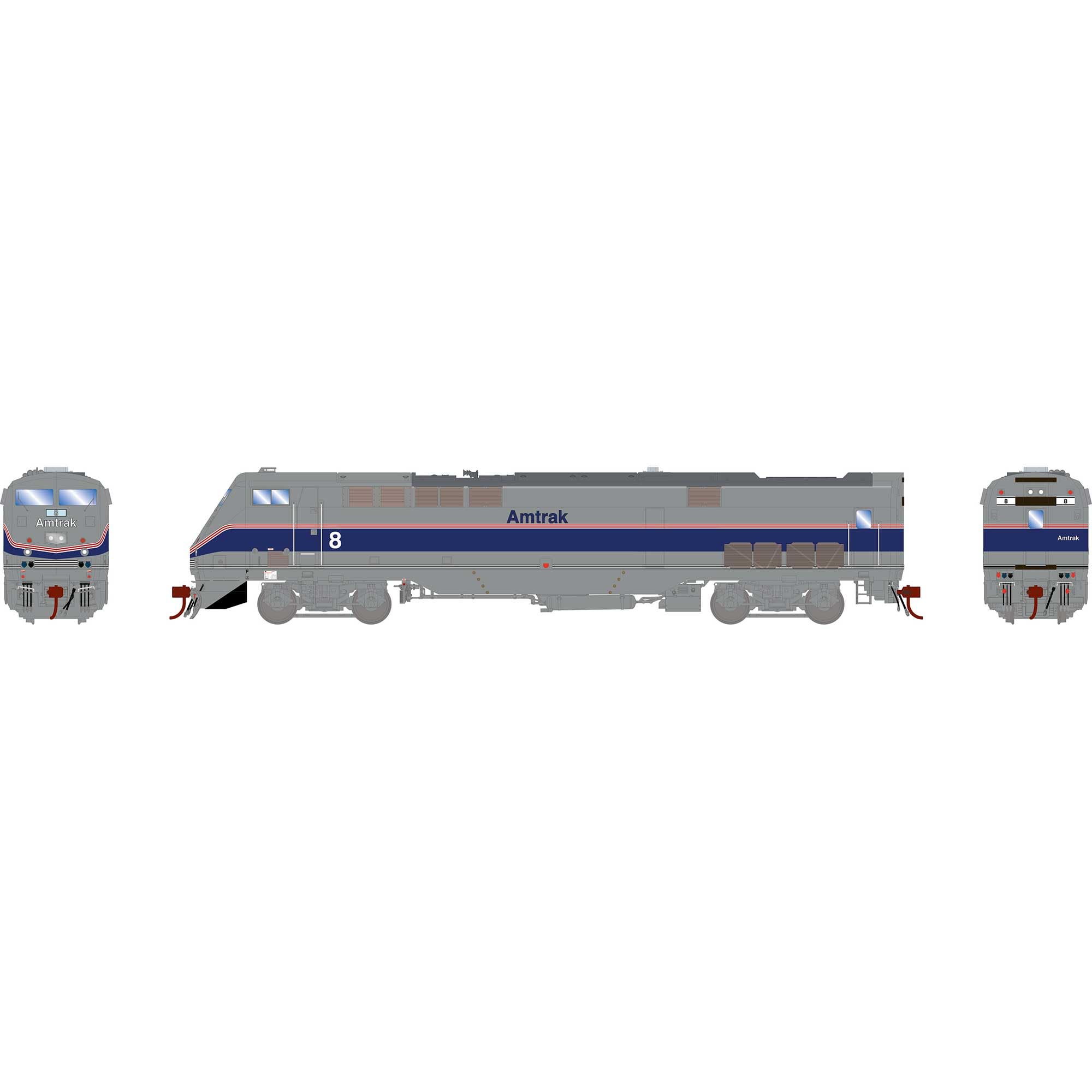 Athearn HO P42DC Amtrak/Phase IV #8 ATHG81234 HO Locomotives
