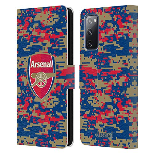 Arsenal FC Housse Cuir Samsung S20 FE Camouflage Finition Premium