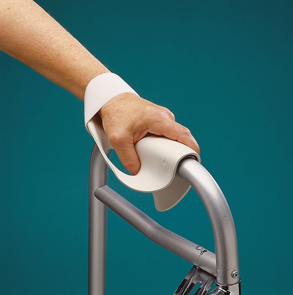 Rolyan Walker Splint for Left Hand, Comfortable Walker Padding for Limited Hand Mobility and Function, Hand Walker Assist with Padded Protection for Elderly Rollator and Walker Users, Large