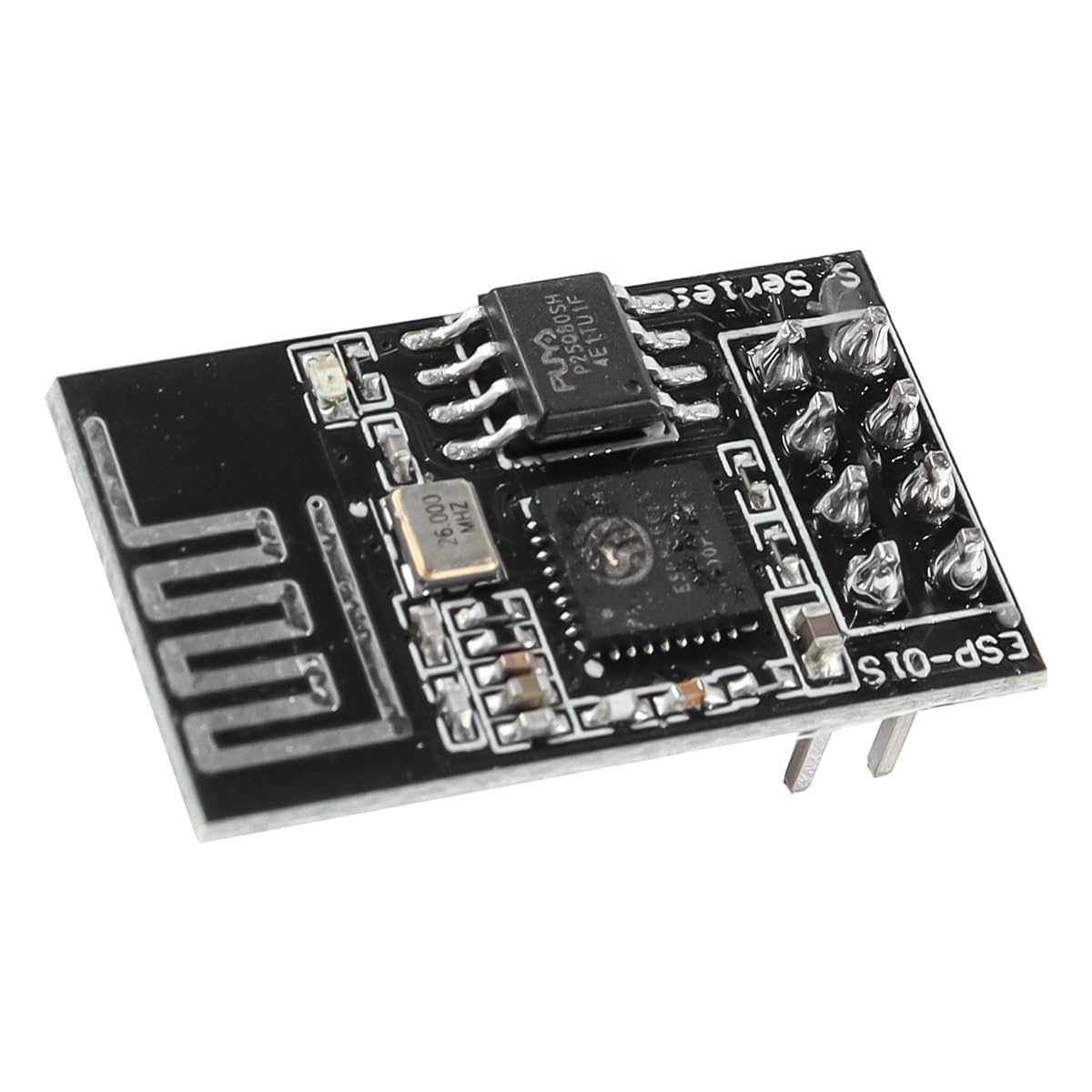Programador CH340C ESP8266 (2 Unidades) Adaptador USB a Serie para módulos WiFi ESP-01/01s. Circuito de Descarga automática Compatible con Arduino IDE y Herramienta de flasheo.