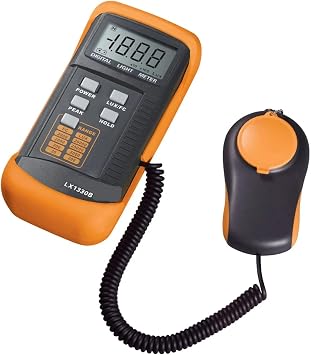 Light Meter LX1330B High Accuracy Digital Lux Meter 0.1200,000Lux Precision Instrument Detect Intensity Hold Function