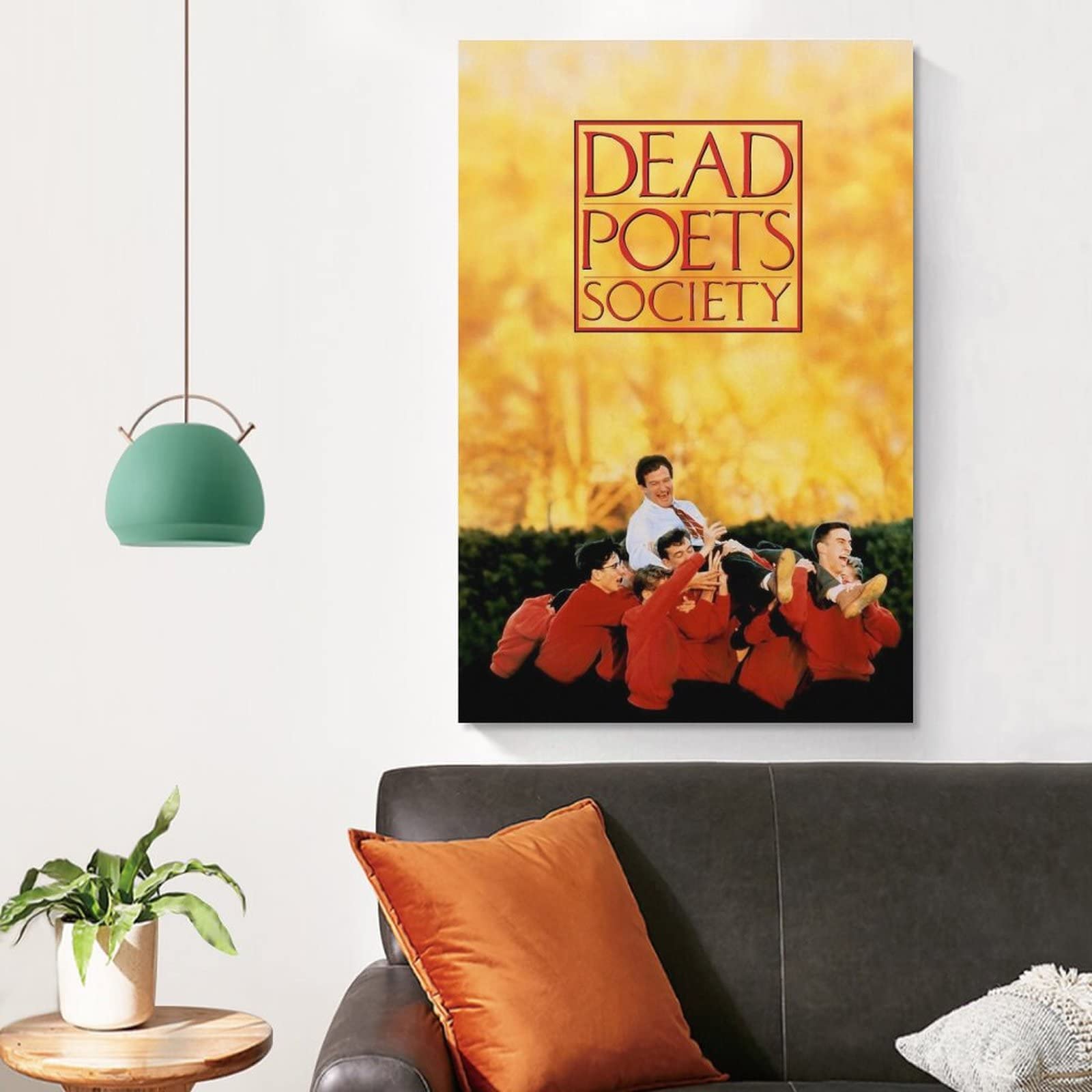 ydhgebn Vintage-Poster 'Dead Poets Society', Wandkunst, 45 x 30 cm, ungerahmter Stil für Wohnheim