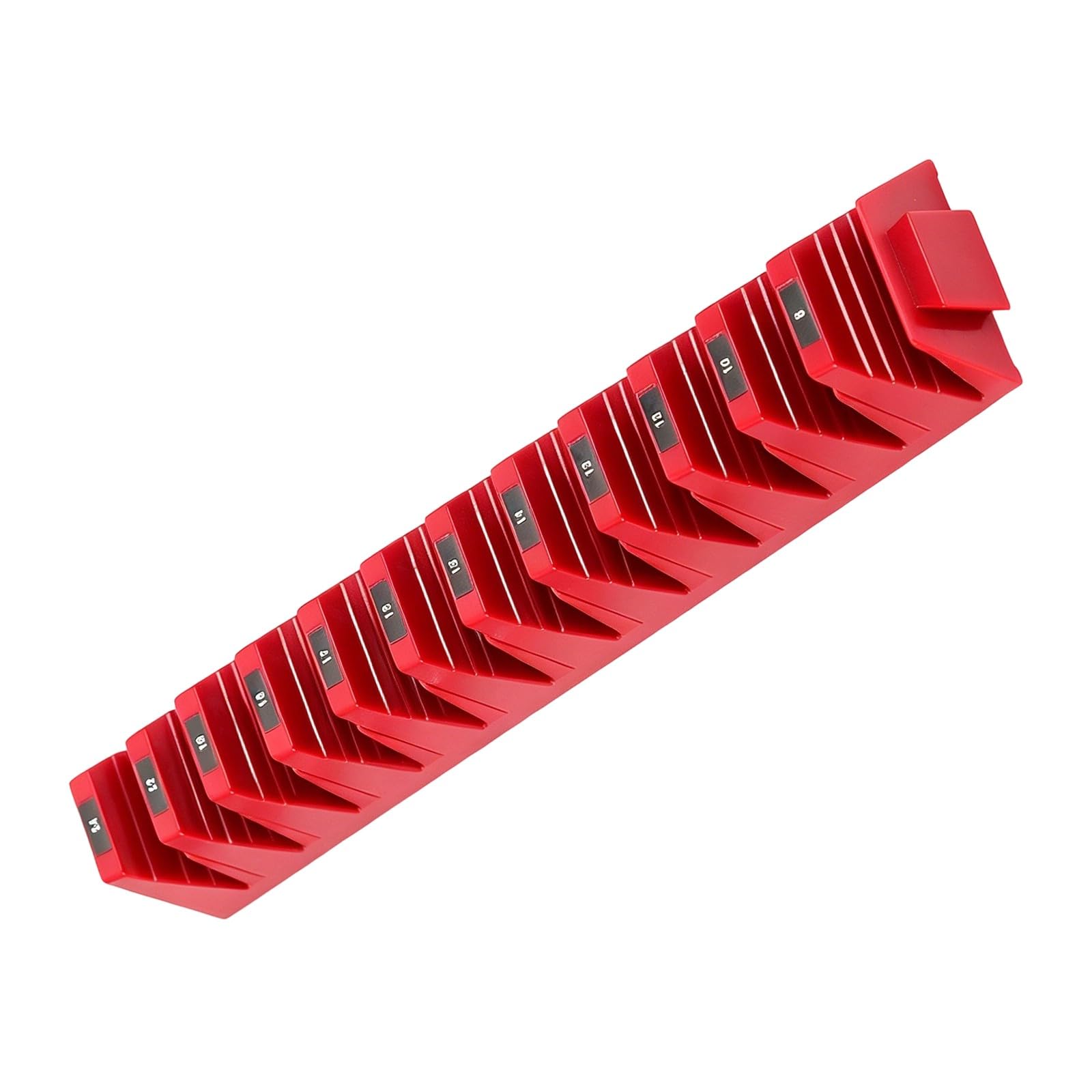 Oxxggkao Red Wrench Organization For Tool Box Easy Accessibility Holder For Wrench Organization Garage And Workshop Tool Hanger