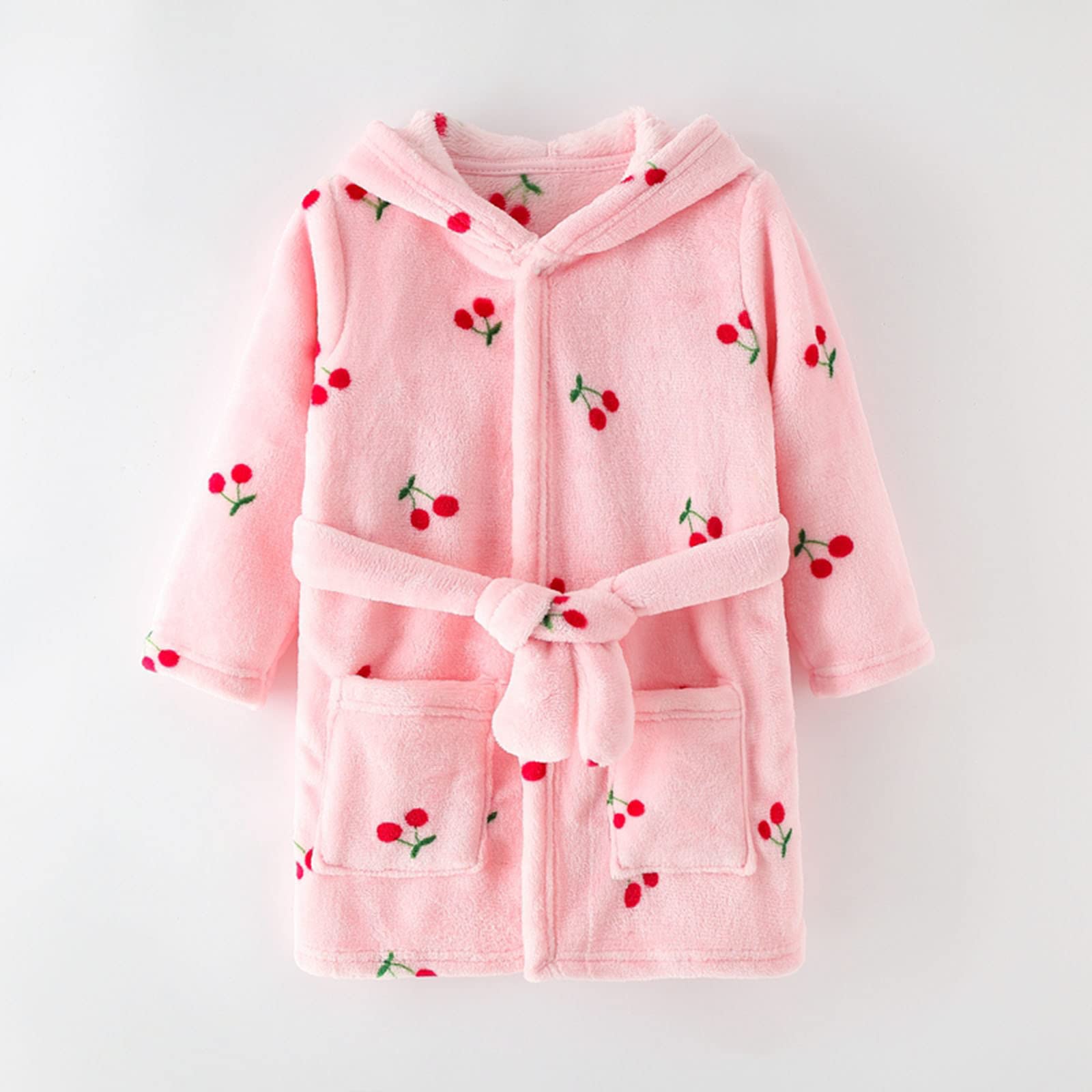 Kinderbademantel Junge Weicher Saugstark Groß Fleece-Bademantel Poncho Handtuch Flauschiges mit Kapuze Unisex Bademantel Kinder Badeponcho Baumwolle mit Reißverschluss Kinderbademantel Badeponcho