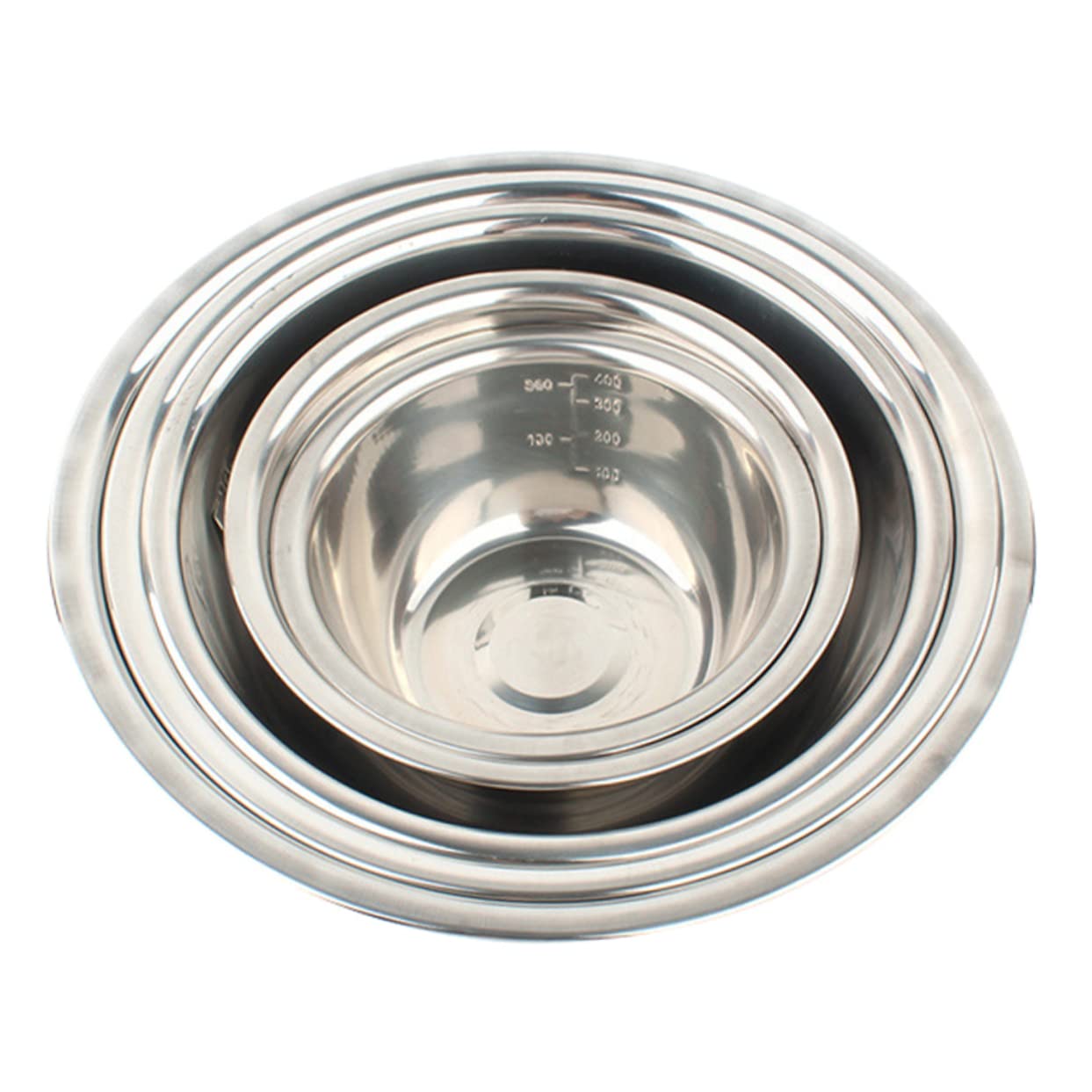 ABOOFAN Stainless Steel Bowl Set 5 Pcs Soup Bowls Lids Cup Portable for Outdoor