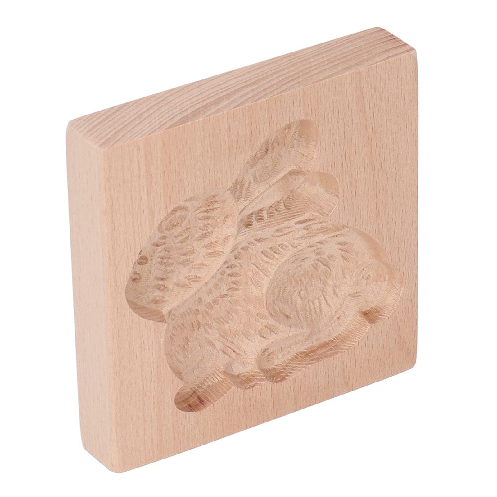 Keksausstecher, Keksformen aus Holz, Kekse, Kochzubehör, Keksform, Buchenholz, wiederverwendbar, waschbar, Kekspresse, Stempel for Backen in der Küche
