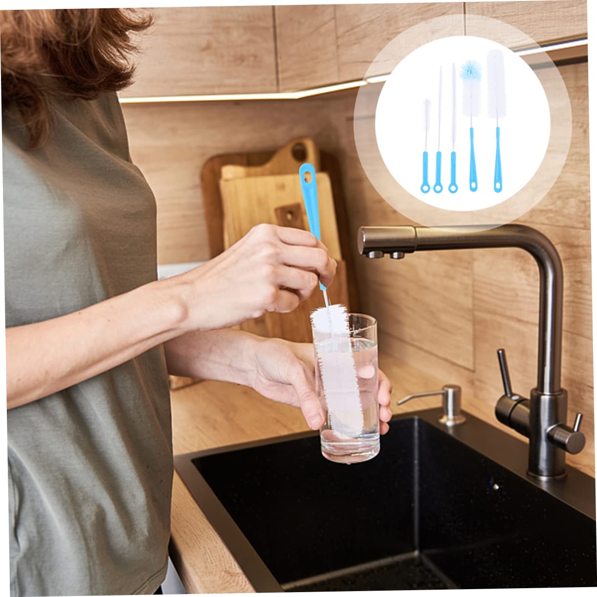FRCOLOR 15stücke Teiliges Flaschenbürsten Babyflaschen Milchflaschen Und Trinkflaschen Flexible Reinigungsbürsten Mit Weichen Borsten Für Gründliche -