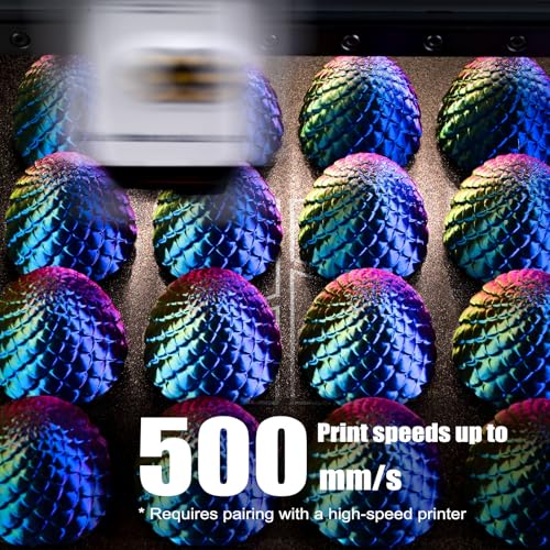 Image of OVV3D Silk PLA Filament 1.75mm+ /- 0.02mm, Tri-Color 3D Printer Filament High Speed Printing PLA+ Pro, Better Strength 3D Filament, Red Yellow Blue 1kg / 2.2lbs