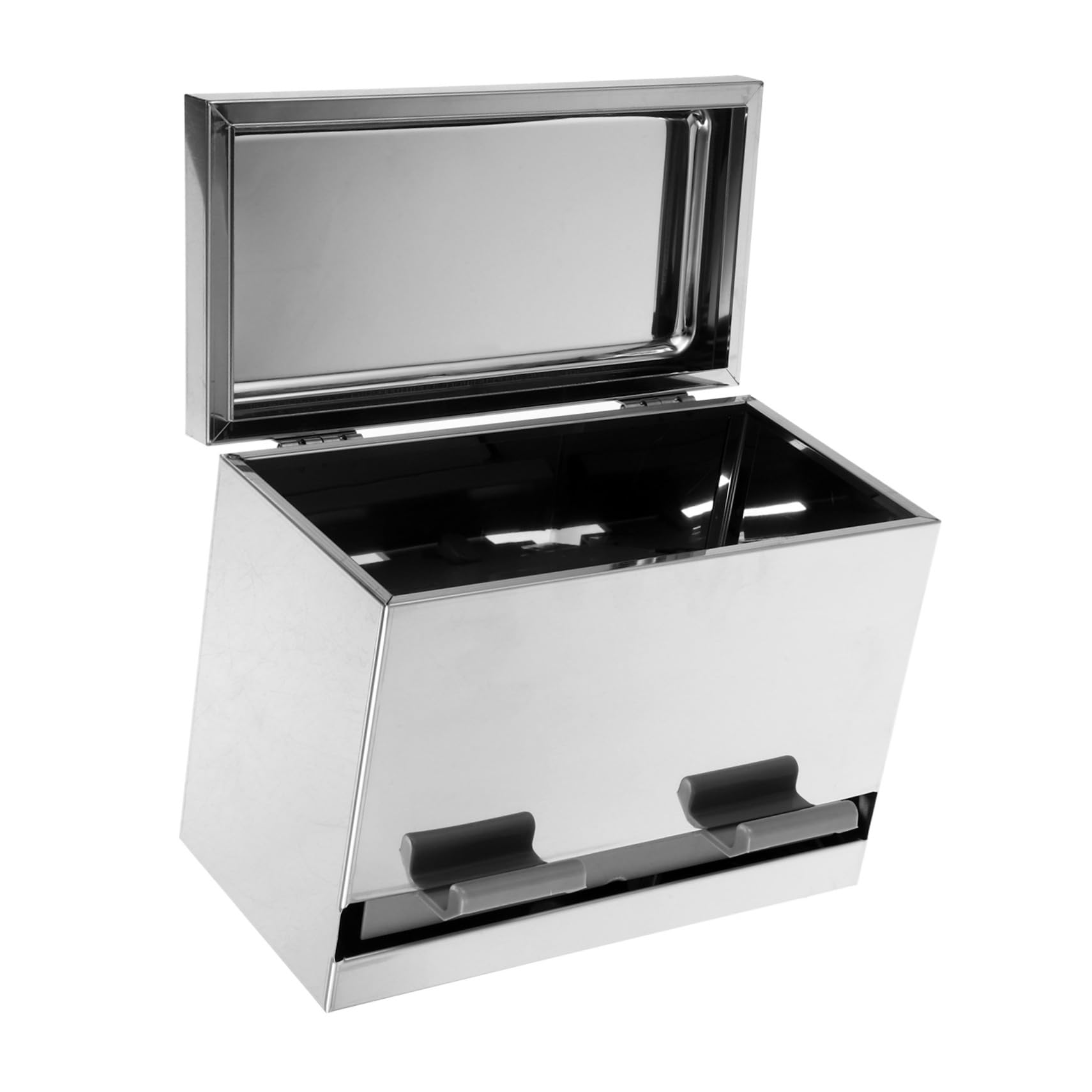 MAGICLULU Press Type Chopstick Box Large Capacity Straw Dispenser Commercial Straw and Chopstick Storage Box