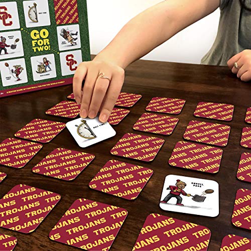 Image of YouTheFan NCAA Officially-Licensed Memory Match Game - Humorous, Team-Specific, Original Hand-Drawn Artwork, Fun for the Whole Family, for Fans Young and Old