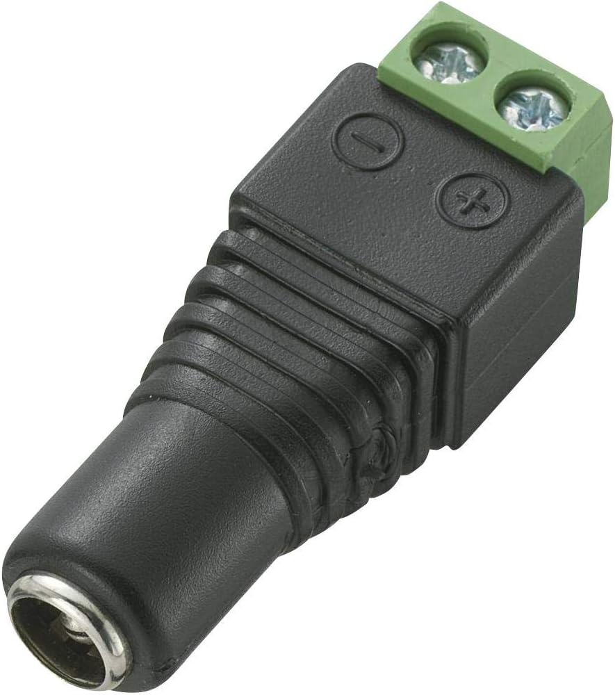 DC Barrel Socket, 2.5X5.5MM, Screw Terms | Power Entry DC CONNECTORS Barrel Plugs/Jacks, 1 X Qty - CLB-JL-8118