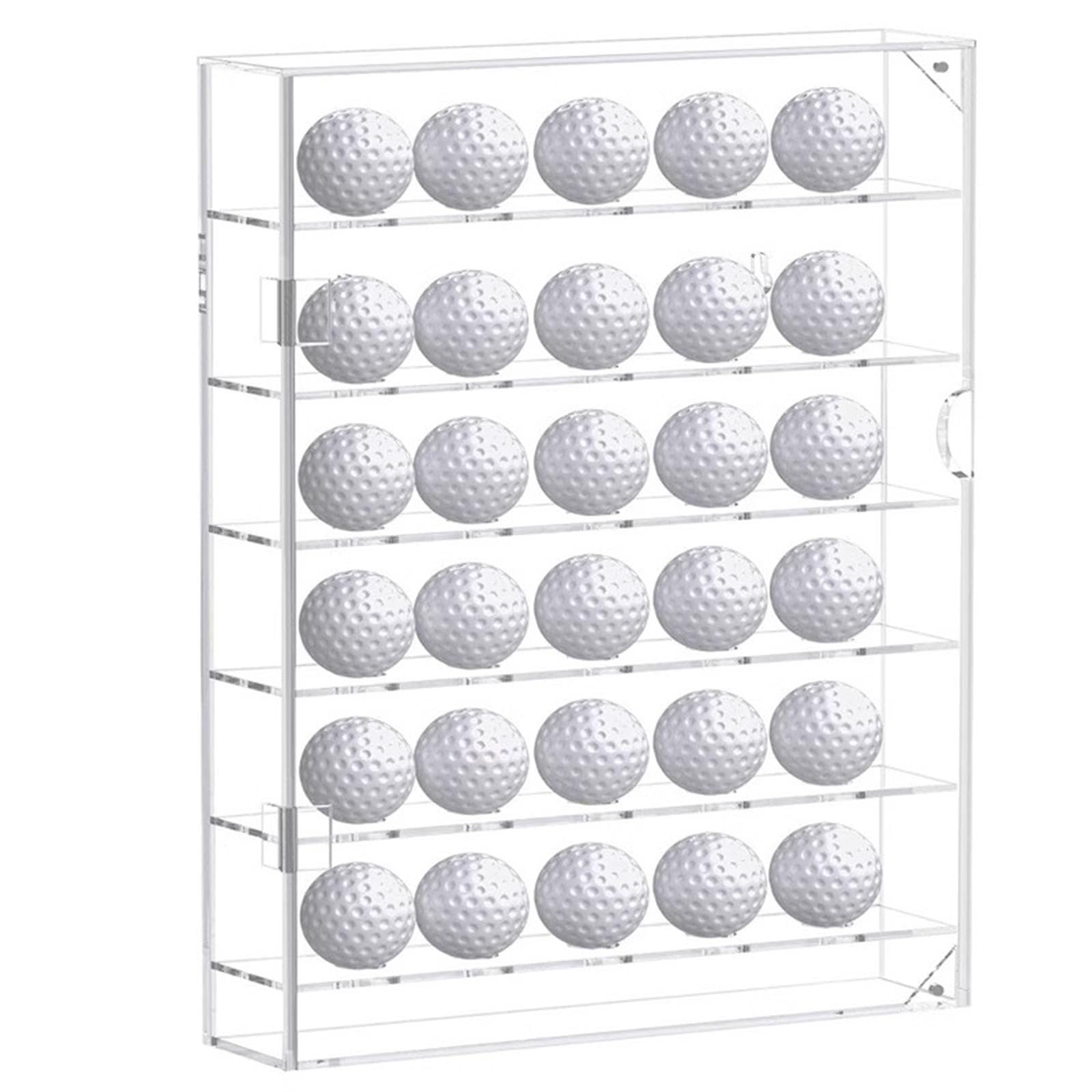 Vetrina per Palline da Golf Regalo per Golfisti Porta Palline da Golf Supporto per da per Soggiorno