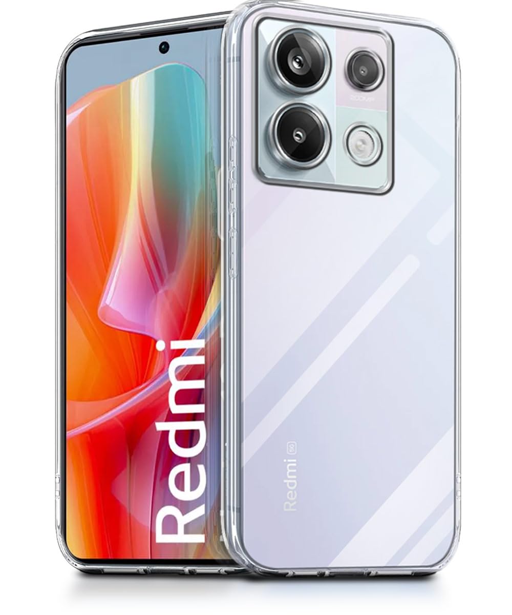 WOW IMAGINE Crystal Clear Transparent Back Case Cover for Redmi Note 13 Pro 5G | Full Device & Camera Protection Shockproof TPU Silicone Back Cover Case – Transparent (B0CSX7Y3SK) Amazon Price History, Amazon Price Tracker