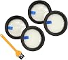 Washable for HEPA Filter Replacement for Tikom V500 Cordless Vacuum Cleaner, High Efficiency Dust, for Easy Maintenance Accessories(4 PACK)