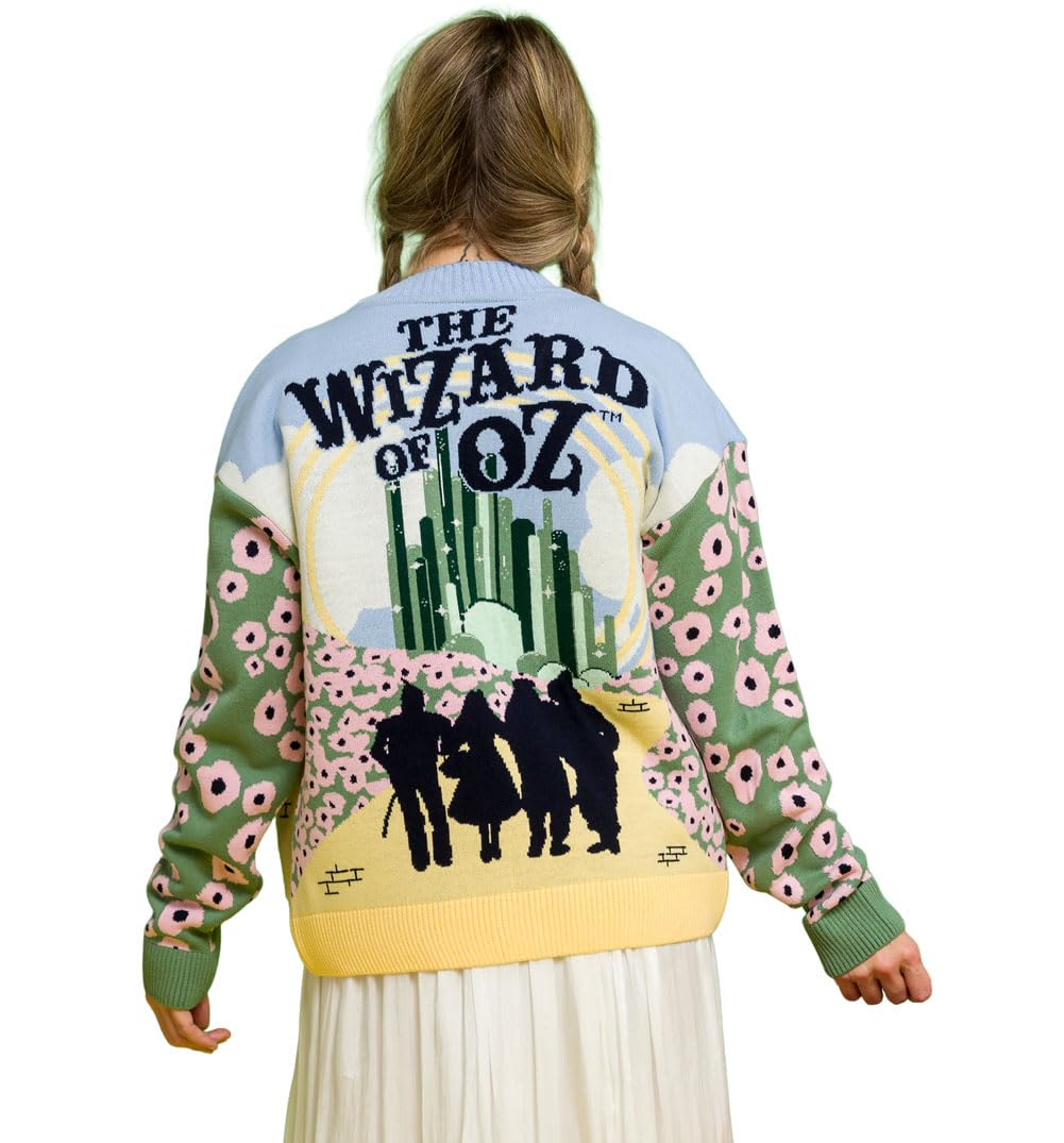 TruffleShuffle The Wizard of Oz Yellow Brick Road Knitted Cardigan