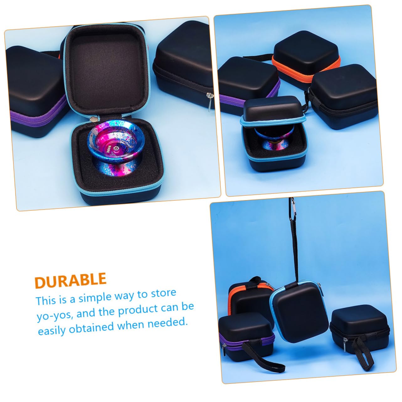 Vaguelly 4pezzi Per Yo-yo Portatile e Resistente Per e Attività All Design e Texture Comfortevole e Scuola