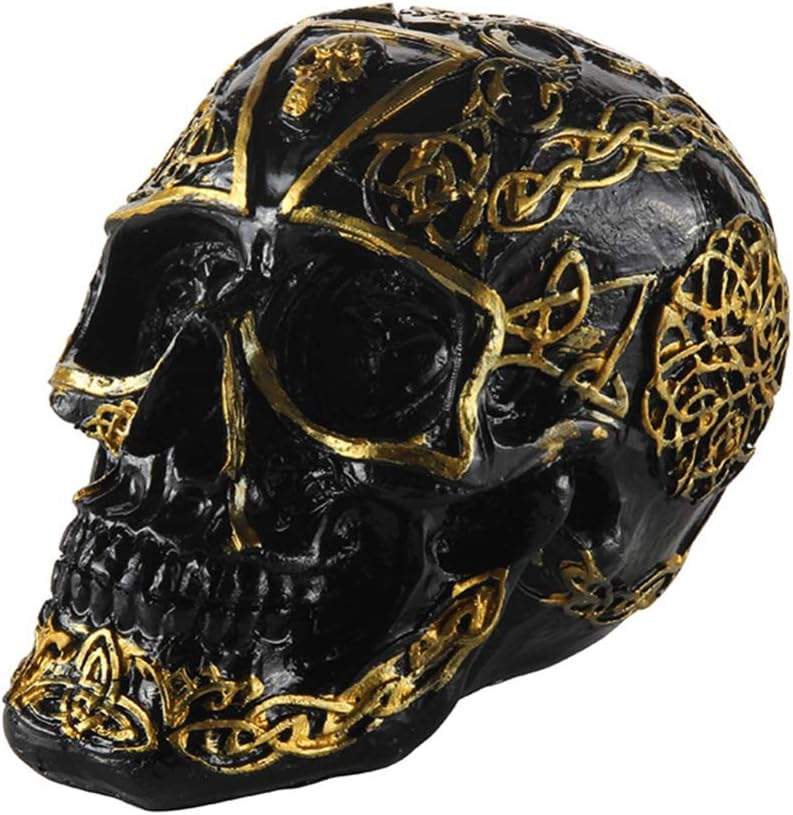 POPETPOP Skull Aquarium Ornament Reptile Resin Artificial Head