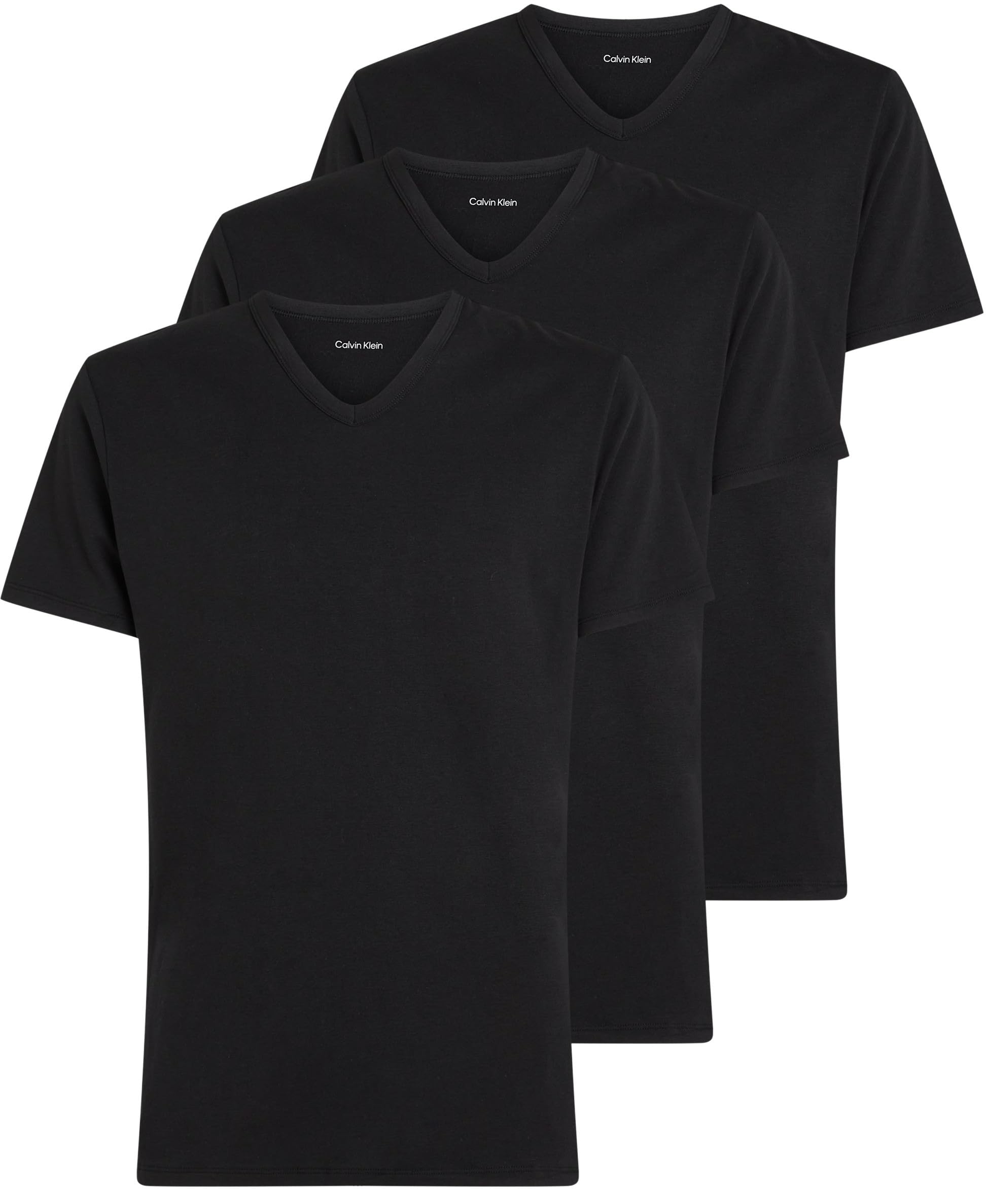 S/S V NECK 3PK Tişört Erkek