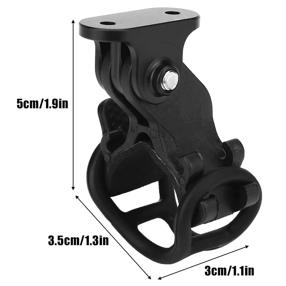 equlup Bike Computer Mount Bracket, Bike Front Light Bracket Camcorder Bracket Bike Holder Base Fixing Mount Light Extender Holder Stand Bracket for Bike