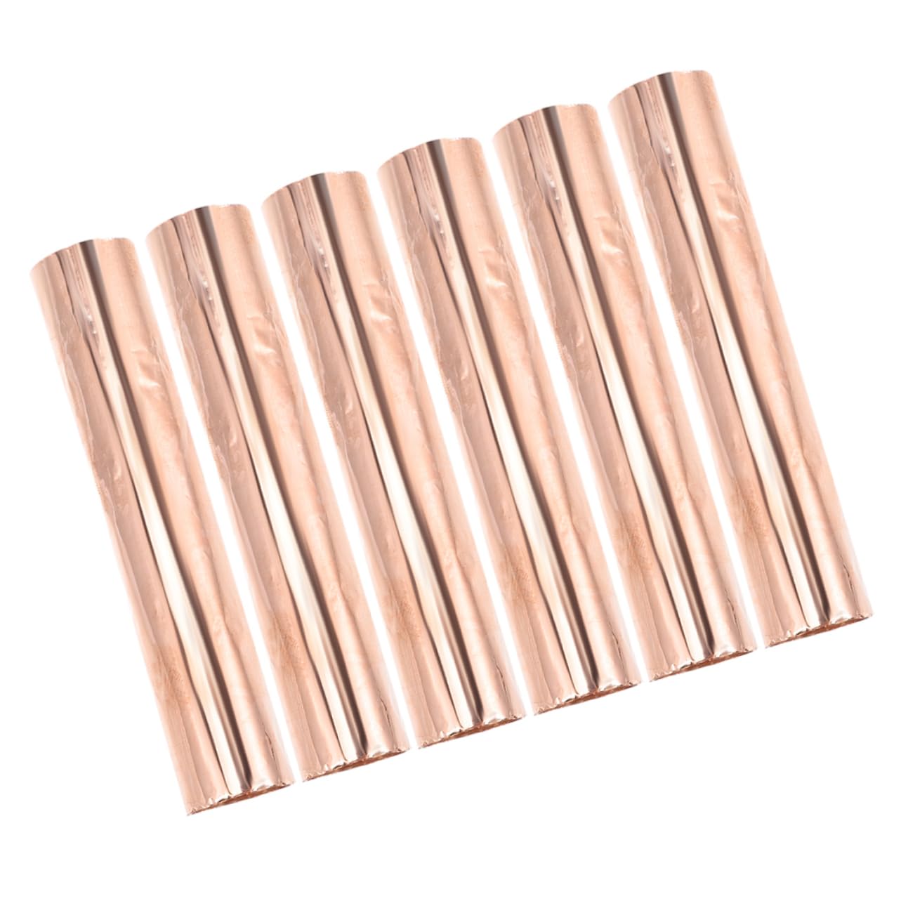 Gatuida 18rolls Copper Foil Sheets Thickness for Projects Electrical Repairs and Crafting Versatile Copper Metal for Industry and Craft Use