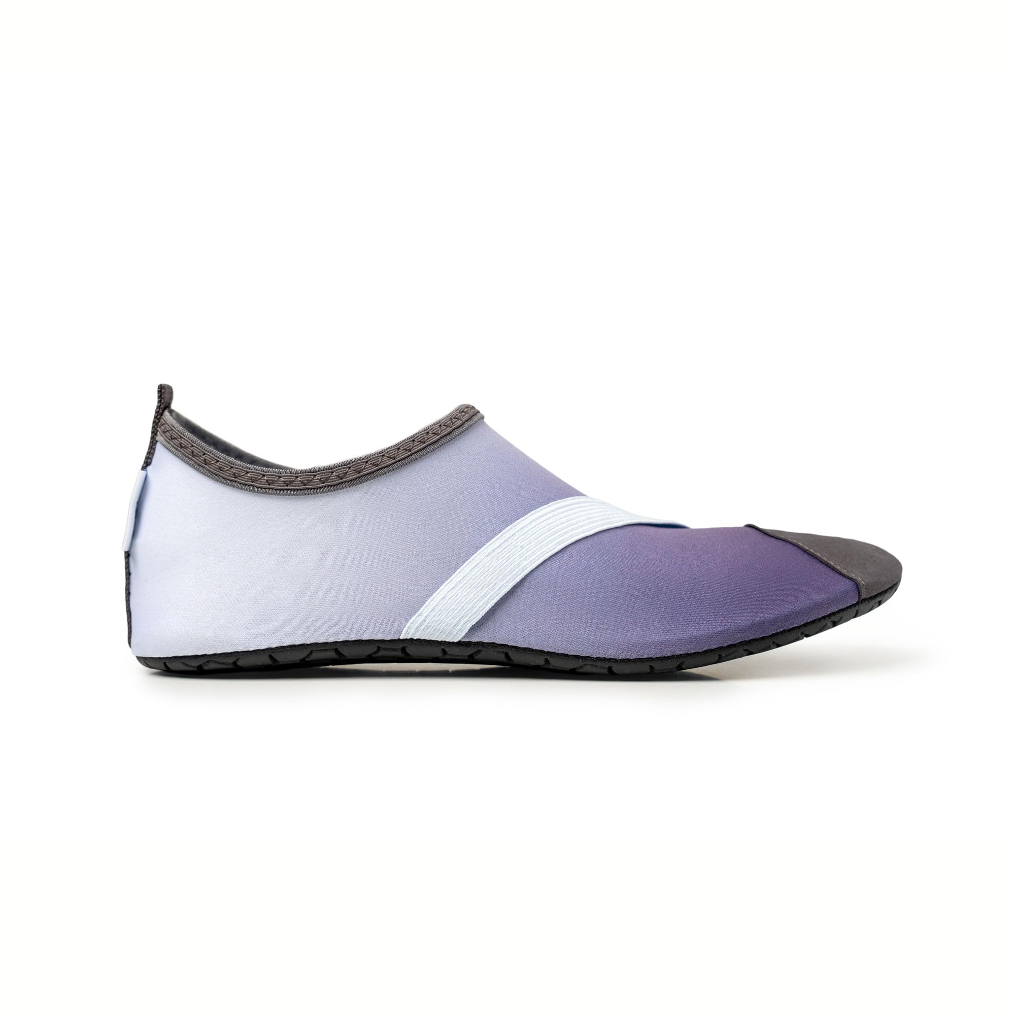 FITKICKS Original Women's Foldable Active Lifestyle Minimalist Footwear Barefoot Yoga Sporty Water Shoes Large Dolphin