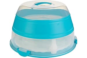 Prepworks by Progressive Collapsible Covered Pie Carrier for 24 Cupcakes and Cakes