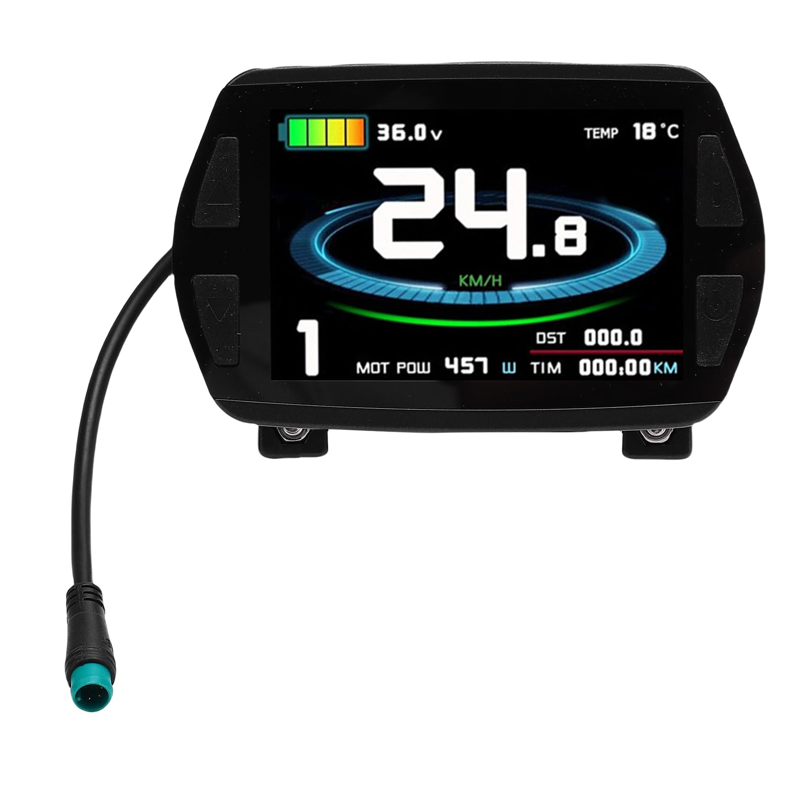 Brrnoo Kit de Panel Solar Monocristalino con USB y Luz LED Portátil de