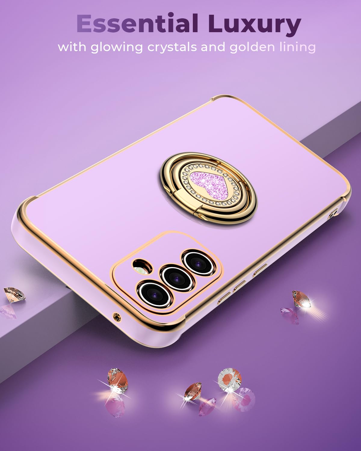 Amazon.com: XYZ for Galaxy A54 5G Case with Stand, for Samsung