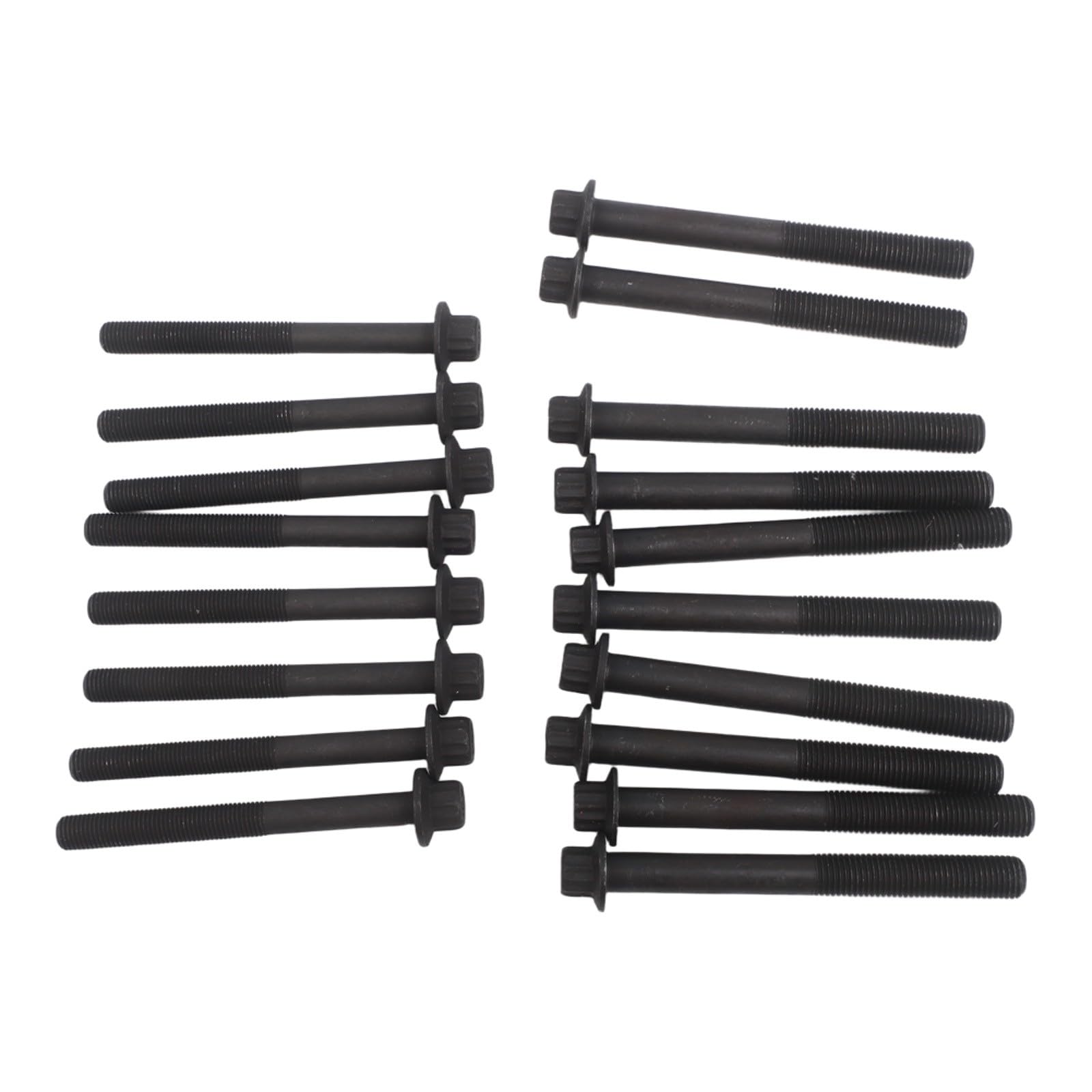 Set di bulloni per testa cilindrica, bulloni motore, guarnizioni di fissaggio per Ford Ranger, Mazda B2500, MPV, 2.5L WL/WL-T Diesel, 18 pezzi in acciaio al carbonio