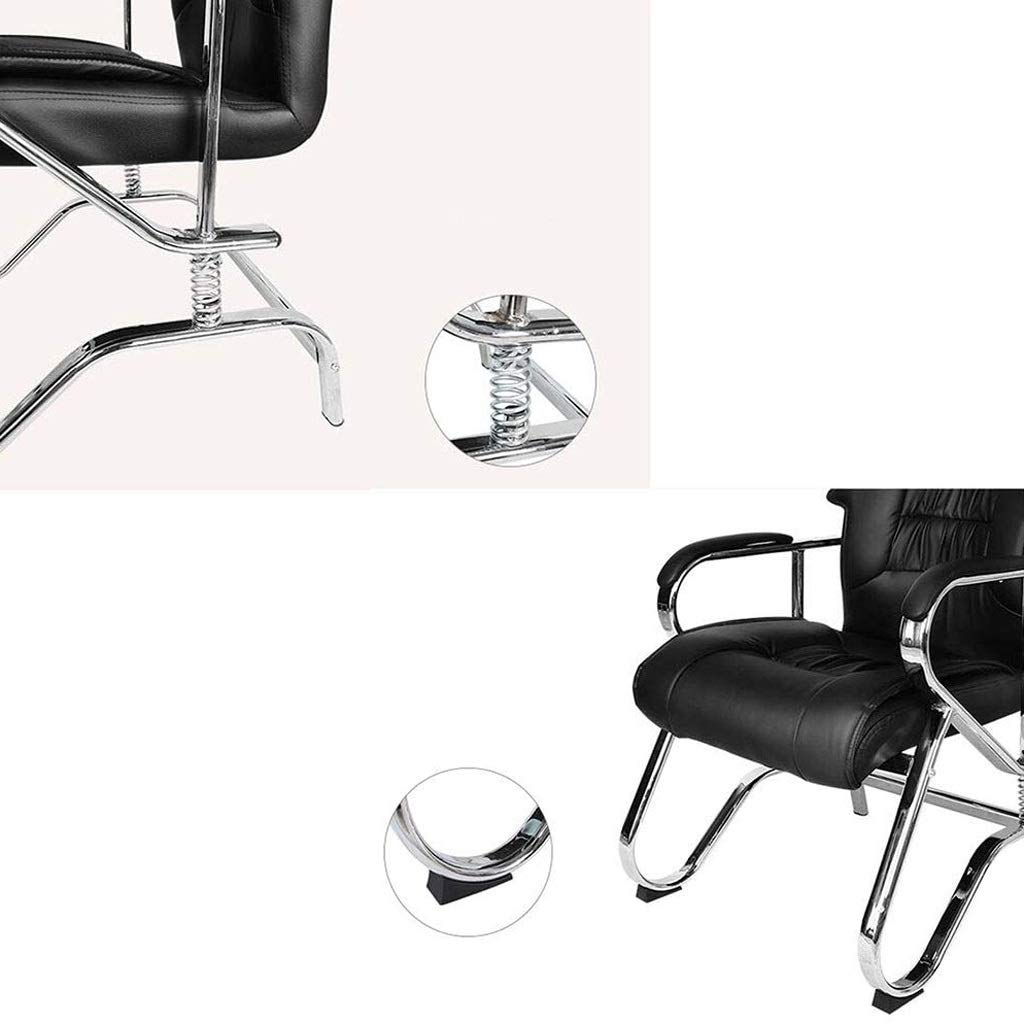 Sedia da Ufficio Sedia da Azienda a Forma di Arco Sedia da scrivania con Supporto per Lo Schienale Forniture per Ufficio Durevole