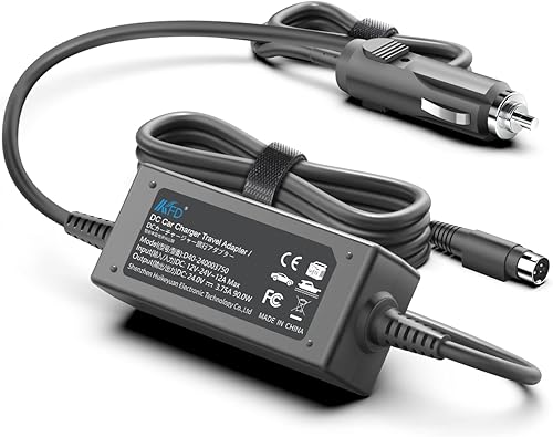 KFD Adaptador de CC para máquinas ResMed S9 Series CPAP y BiPAP Res Med S9 AutoSet/AutoSet para ella/Elite/Escape Auto/Escape/VPAP Series 24V 3.75A