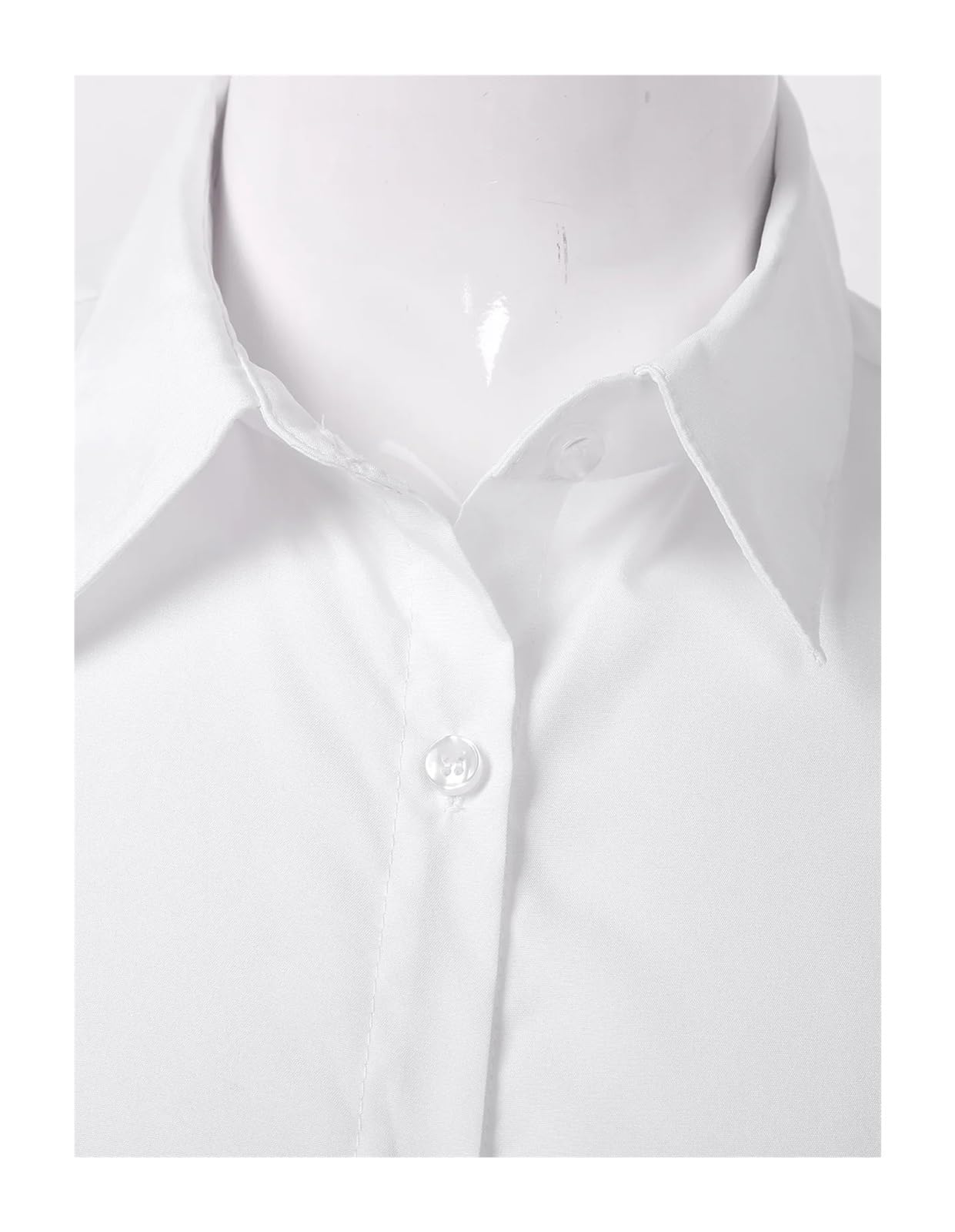 Uomo Maglia da Ballo Latino Camicia da Ballo a Maniche Lunghe da Uomo, con Colletto rovesciato, abbottonata, Body da Ballo Latino Moderno, Maglietta, Top, Costumi da Ballo