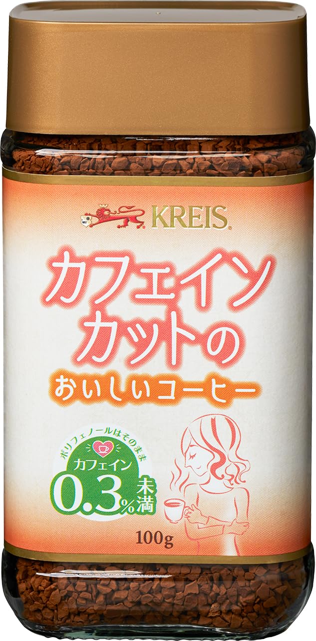 Amazon.co.jp: クライス カフェインカットのおいしいコーヒー 100g