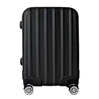 Mala de Viagem de Bordo Silent Noronha 10kg - Padrão ANAC | Rígida em ABS | 4 Rodas Duplas 360° | Cadeado Numérico Integrado | Leve e Resistente (Cor Preto)