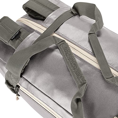 Eagle Creek Migrate 60L Travel Backpack Duffle Bag with Tuck-Away Backpack Straps, Full-Access Wide Mouth Opening & Seamless Bottom Bathtub Construction, River Rock2