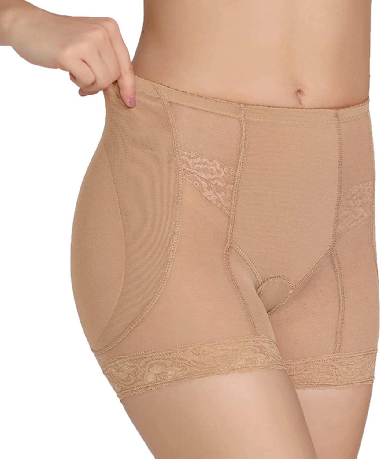 Women's Hip Pads Shapewear Padded Underwear Shaping Thigh Shorts Dip Enhancer Butt Lifter - Image 2