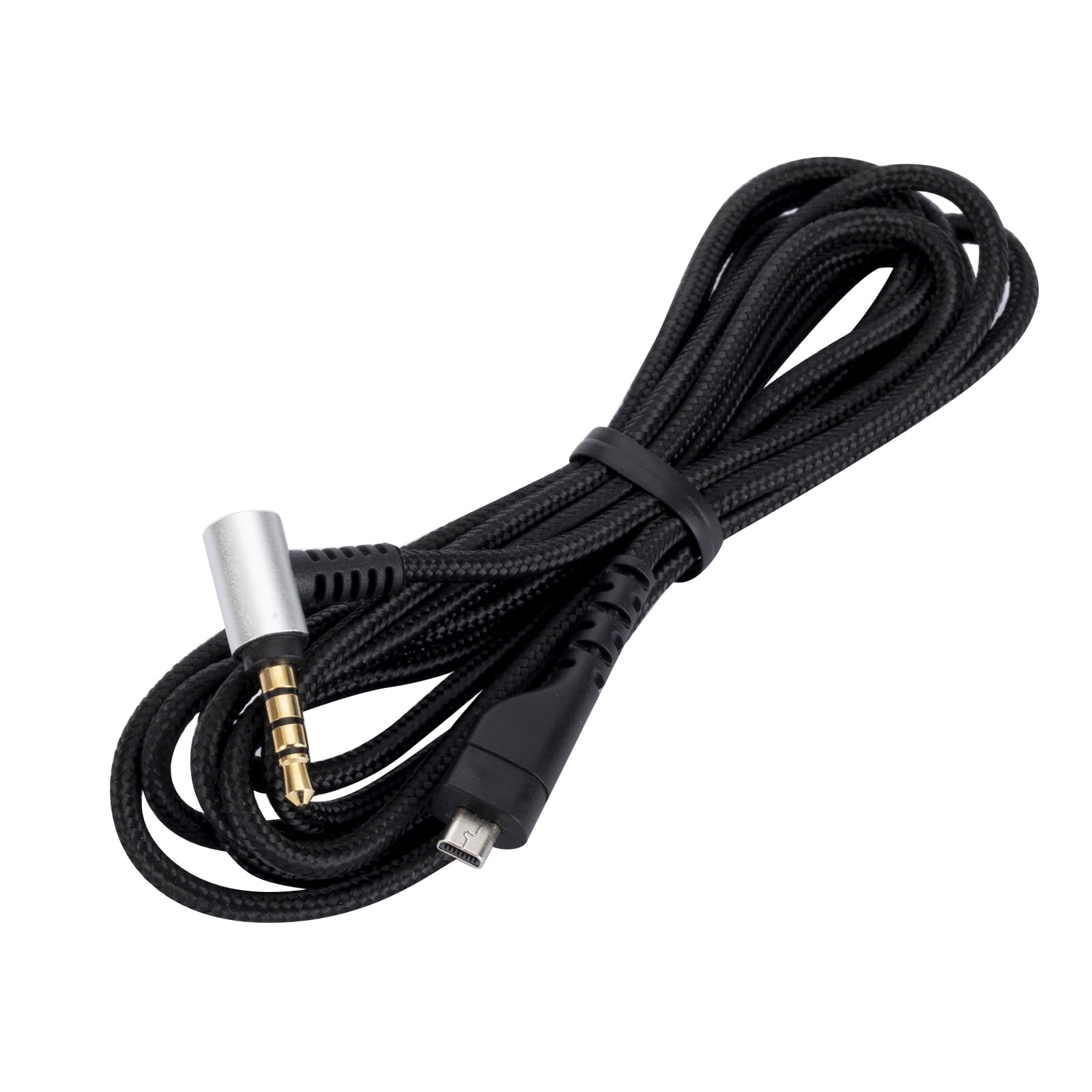UNCLE LIGHT Arctis 3 5 7 Pro Replacement Cable, Compatible with SteelSeries Arctis 3 Arctis 5 Arctis 7 Arctis Pro Gaming Headsets 3.5mm Headphones Cord, 6.6 Ft (2 Meters), Black