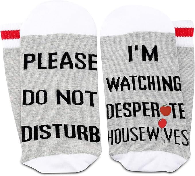 2 PAIRS Family Ethics TV Series Socks Novelty Inspired Gift3