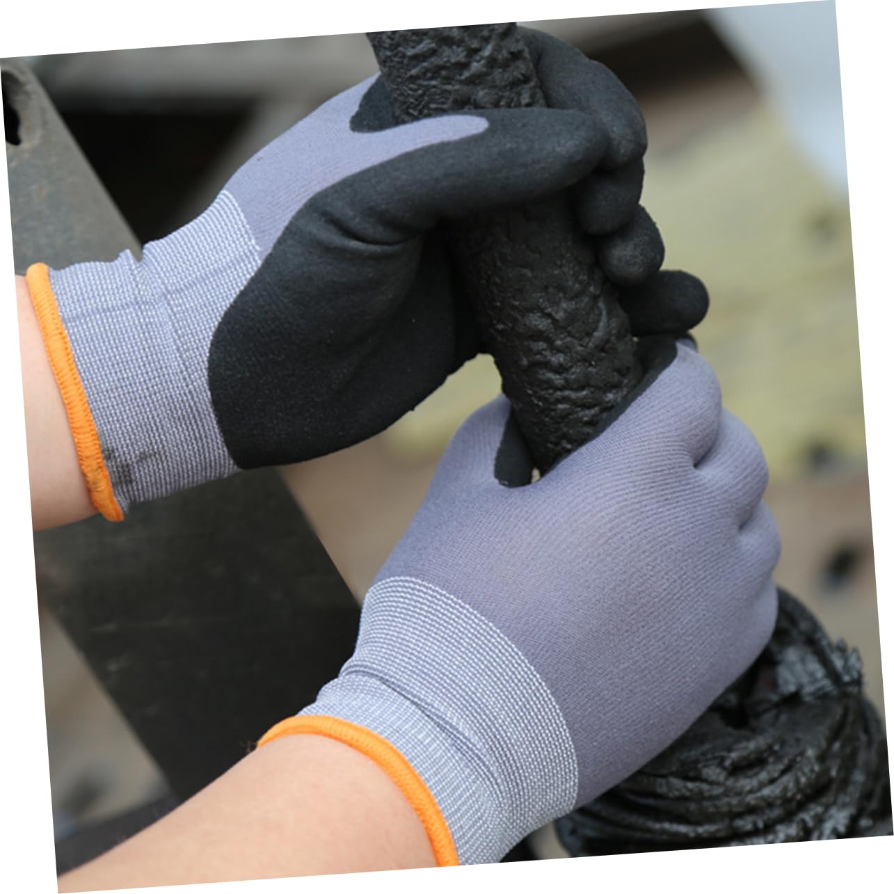 Mipcase Whittling Glove Set Cut Resistant Waterproof Garden Gloves for Woodworking Anti-skid and Breathable Design Random Color