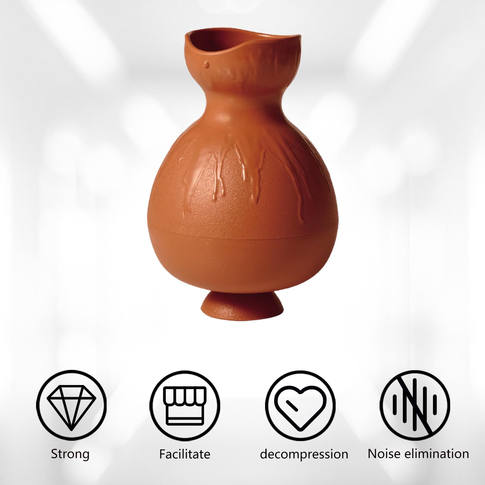 Amazon | Tirczil ストレス解消 叫びの壺 ぐちの壺 防音壺 声や歌の