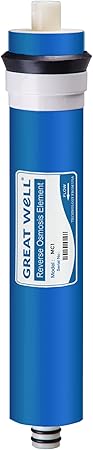 iSpring Greatwell Reverse Osmosis Membrane 100 GPD 11.75” X 1.75”, Replacement Fits Standard Under Sink RO Drinking Water Filtration System, MC1