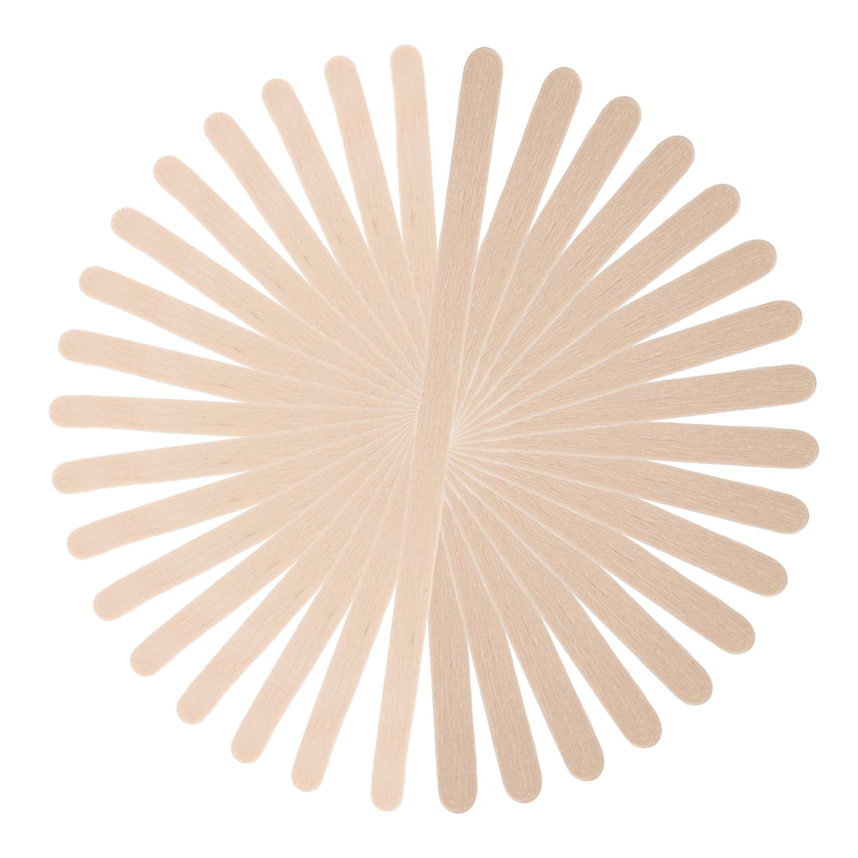 SOLUSTRE 100pcs Wooden Drink Stirrer Stirring Rod Coffee Sticks Wooded Hardwood Cocktails Party Mixing Reusable Round Cocktail Stirrers Wooden Stir Stick Bar Supplies Beige re-usable