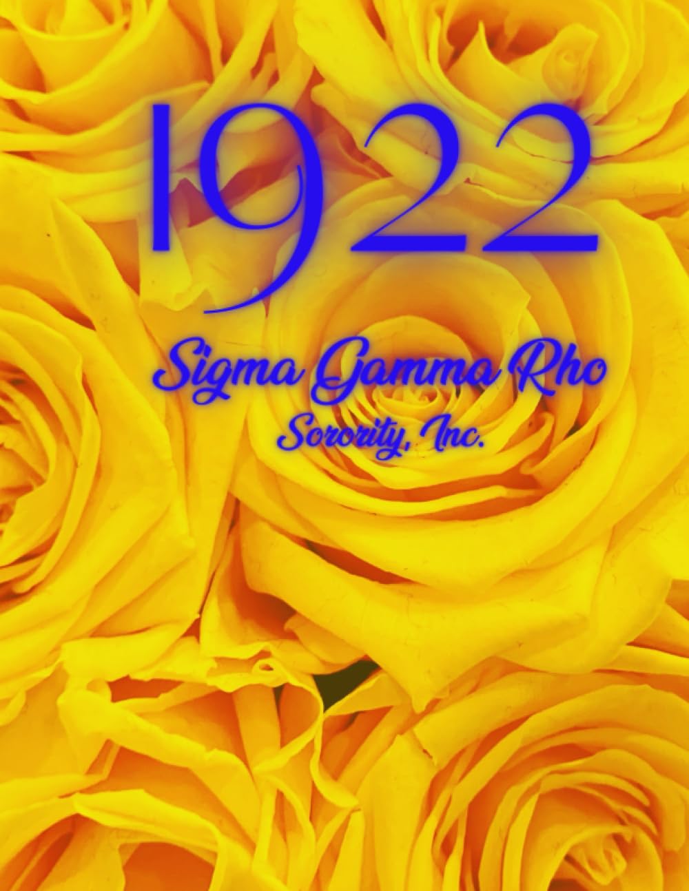 Tawanda FrazierSigma Gamma Rho Composition Notebook |Rhoyal Blue and Gold | Gift Idea for Sigma Gamma Rho Women Sorority |8.5 x 11, 200 pages