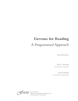 ドイツ語参考書　German for Reading Knowledge Amazon.com: German for Reading Knowledge (World Languages
