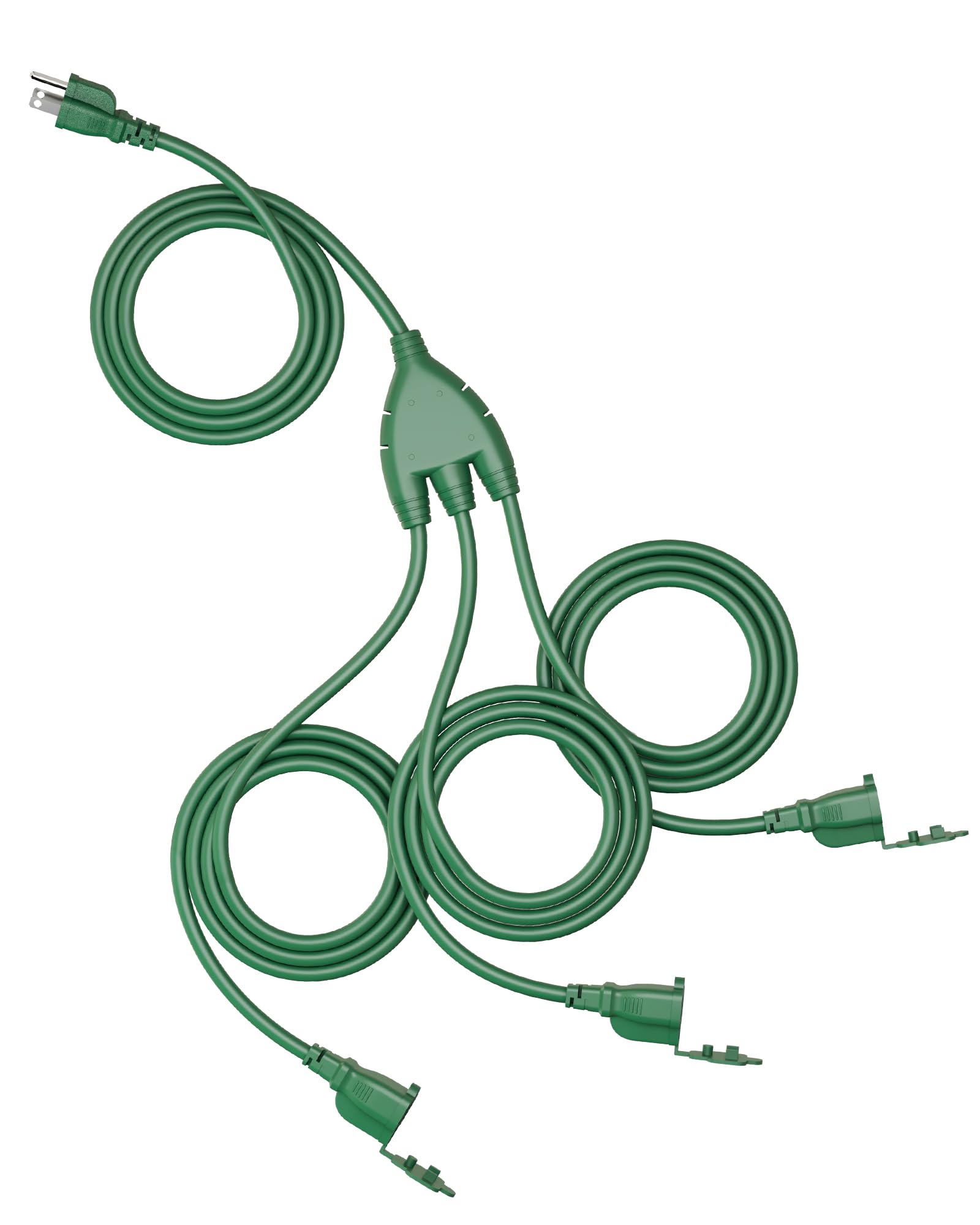 Amazon.com: SURAIELEC Outdoor Extension Cord with Multiple Outlets